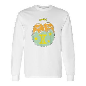 Gudetama Zodiac Gemini Long Sleeve T-Shirt | Favorety CA