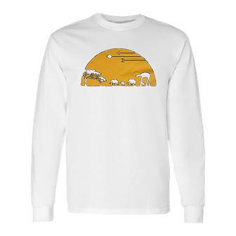 Guerrilla Tees At-At Movie Long Sleeve T-Shirt | Favorety AU