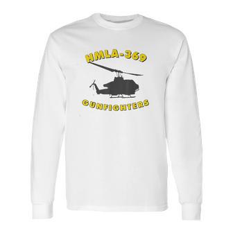 Gunfighters Helicopter Attack Squadron Long Sleeve T-Shirt | Favorety