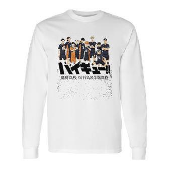 Haikyuu Characters Long Sleeve T-Shirt | Favorety UK