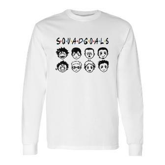 Haikyuu Squad Goals Funny Long Sleeve T-Shirt | Favorety UK