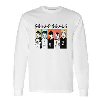 Haikyuu Squad Goals Gift Long Sleeve T-Shirt | Favorety CA