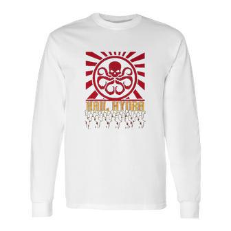 Hail Hydra Army Propaganda Graphic Long Sleeve T-Shirt | Favorety CA