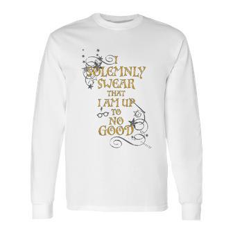 Harry Potter Solemnly Swear I Am Up To No Good Boys Long Sleeve T-Shirt | Favorety