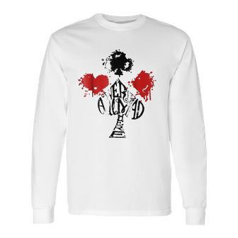 Heart Club Diamond Spade Long Sleeve T-Shirt | Favorety