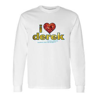 I Heart Derek Long Sleeve T-Shirt | Favorety AU