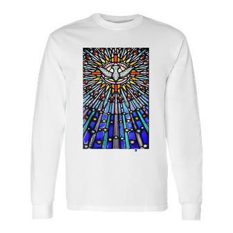 Holy Spirit Descending Like A Dove Long Sleeve T-Shirt | Favorety DE