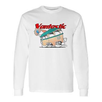 Hot Rod Drag Nut Vantastic Gasser Long Sleeve T-Shirt | Favorety