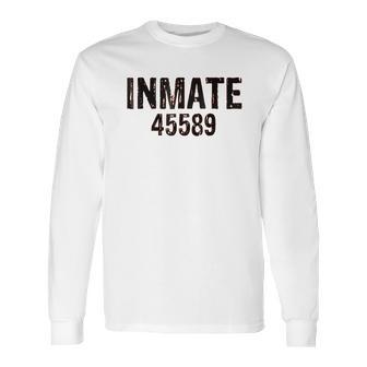 Inmate 45589 Long Sleeve T-Shirt | Favorety AU