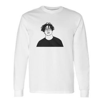 Jack Harlow White Long Sleeve T-Shirt | Favorety