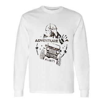 Jeep Road Travel Aesthetic Gift 2022 Long Sleeve T-Shirt | Favorety CA