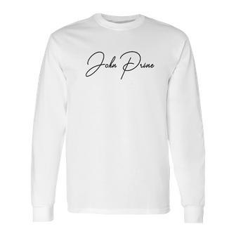 John Prine Soft Warm Comfortablefor Long Sleeve T-Shirt | Favorety CA