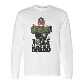 Judge Dredd In My Sights Long Sleeve T-Shirt | Favorety