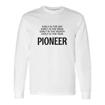 Jw Jehovahs Witness Pioneer Long Sleeve T-Shirt | Favorety UK