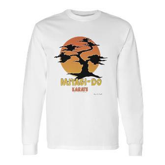 Karate Kid Miyagi Do Banzai Tree Sunset Long Sleeve T-Shirt | Favorety