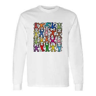 Keith Haring Gift Long Sleeve T-Shirt | Favorety DE