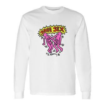 Keith Haring Safe Aids Instruction Long Sleeve T-Shirt | Favorety UK