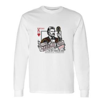 Kenny All In For The Gambler Kenny Rogers Long Sleeve T-Shirt | Favorety UK