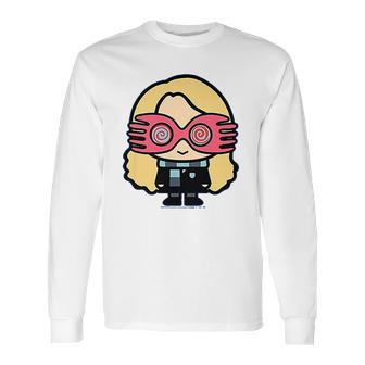 Kids Harry Potter Luna Lovegood Cute Cartoon Style Portrait Long Sleeve T-Shirt | Favorety DE