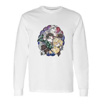 Kimetsu No Yaiba Demon Slayer Doodle Long Sleeve T-Shirt | Favorety UK