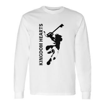 Kingdom Hearts Iii Sora Keyblade Silhouette Long Sleeve T-Shirt | Favorety AU