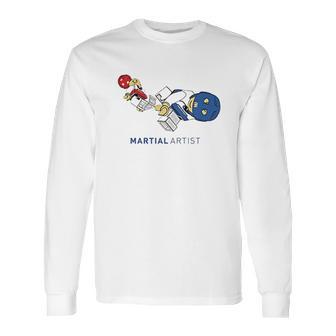 Korea Taekwondo Kick Mma Martial Arts Long Sleeve T-Shirt | Favorety UK