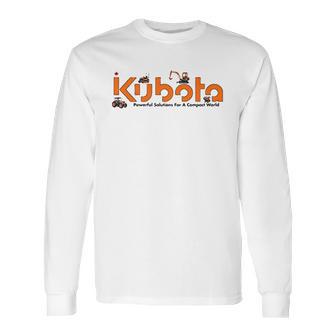 Kubota Tractor Long Sleeve T-Shirt | Favorety UK