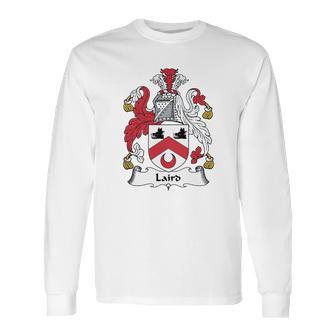 Laird Family Crest Scottish Family Crests Long Sleeve T-Shirt | Favorety