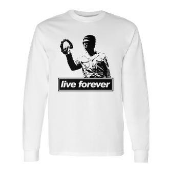 Liam Gallagher Live Forever Long Sleeve T-Shirt | Favorety