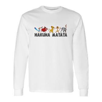 Lion King Hakuna Matata Long Sleeve T-Shirt | Favorety