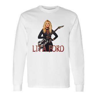 Lita Ford Tshirt Long Sleeve T-Shirt | Favorety CA