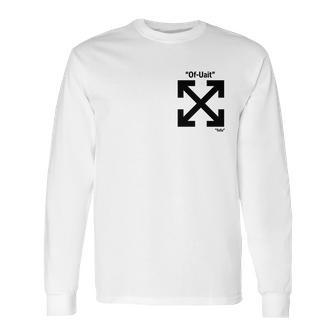 Logo Brand Off White Long Sleeve T-Shirt | Favorety UK