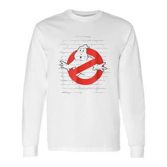 Logo Stencil On Brick Long Sleeve T-Shirt | Favorety DE