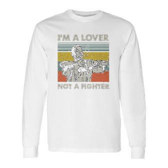 Im A Lover Not A Fighter Blood In Blood Out Cruzito Vintage Long Sleeve T-Shirt | Favorety CA