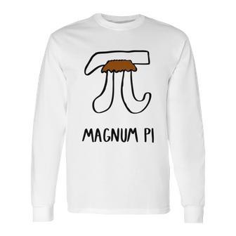 Magnum Pi Funny Math Long Sleeve T-Shirt | Favorety CA