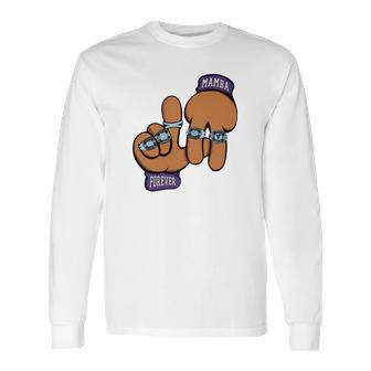 Mamba Day X Puppet La Hands Forever Mamba Long Sleeve T-Shirt | Favorety AU