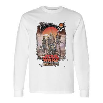 The Mandalorian Art Long Sleeve T-Shirt | Favorety