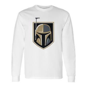 The Mandalorian Boba Fett Golden Knights Fan Long Sleeve T-Shirt | Favorety DE