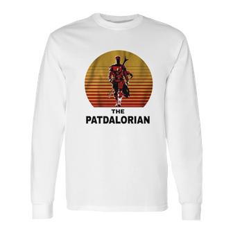 Mandalorian The Patdalorian Design Long Sleeve T-Shirt | Favorety UK