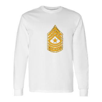 Marine Corps Sergeant Major Long Sleeve T-Shirt | Favorety