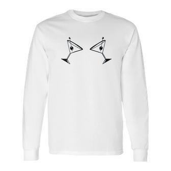 Martini Tatas Long Sleeve T-Shirt | Favorety CA