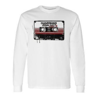 Marvel Guardians Of The Galaxy 2 Cassette Graphic Long Sleeve T-Shirt | Favorety CA