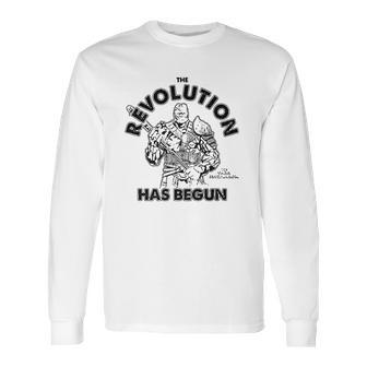 Marvel Thor Ragnarok Korg Revolution Begins Long Sleeve T-Shirt | Favorety CA