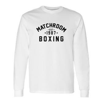 Matchroom Boxing 1987 Long Sleeve T-Shirt | Favorety