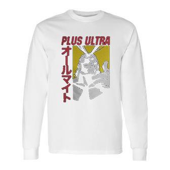 Mha My Hero Academia All Might Plus Ultra Long Sleeve T-Shirt | Favorety DE