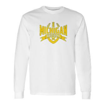 Michigan Football Long Sleeve T-Shirt | Favorety UK