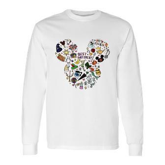 Mickey Mouse Head Best Day Ever Long Sleeve T-Shirt | Favorety CA