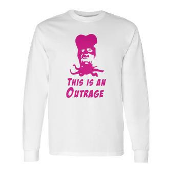 Mighty Boosh - Tony Harrison - This Is An Outrage Long Sleeve T-Shirt | Favorety AU