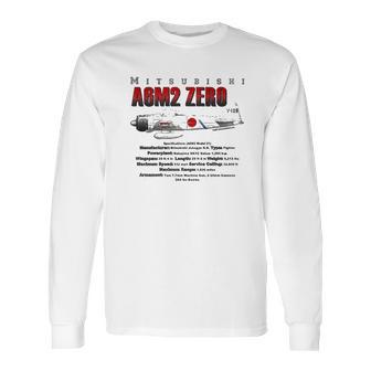 Mitsubishi Zero Long Sleeve T-Shirt | Favorety CA