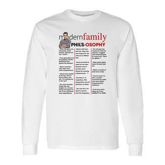 Modern Family Phils-Osophy Long Sleeve T-Shirt | Favorety